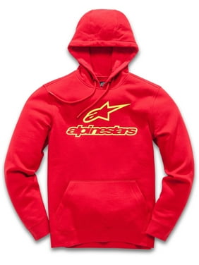 Alpinestars Mens Logo Fleece Full Zip Hoodie Modern Fit